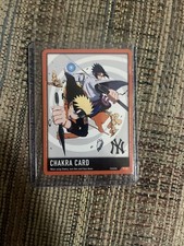 Bandai Naruto Card Game Chakra Card Promo New York Yankees Sealed picture