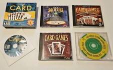 Lot of 5 Games 95/98/XP PC Hoyle Card,Solitaire, Las Vegas Casino Plus picture