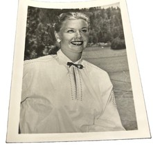 Doris Day B/W Hollywood Fan Club Press Photo picture