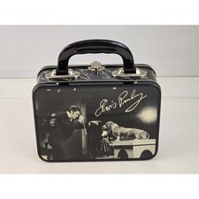 1998 The Wetheimer Collection Vandor Elvis Presley Hound Dog Tin Lunch Box 7.25