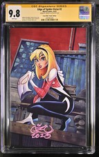 Edge of Spider-Verse #2 Chrissie Zullo Virgin Variant CGC 9.8 - Signed Ltd 600 picture