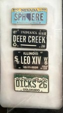 The Other Guys Pins Deer CreeK Sphere Dicks  White Sox Pope Leo XIV PHISH RUOFFF picture
