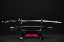 Wave Katana - 1080 Carbon Steel Hand Forged Full Tang Battle Ready Sharp picture