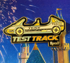 🏎️ 2005 Disney WDW Epcot Test Track Pin - Test Track Simulator Car S64 Pin picture