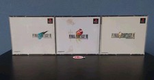 Final Fantasy Set of 3 FF7 FF8 FF9 FfVII FFVIII FFIX PS1 PlayStation NTSC-J picture