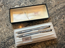 Vintage Cross Classic Century model 3501  Lustrous Chrome Ballpoint Pen & Pencil picture