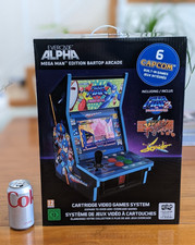 Evercade Alpha Mega Man Edition Bartop Arcade 6 Built-in Capcom Games picture