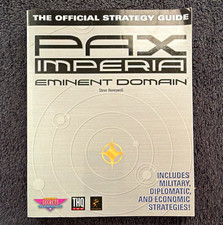 Official Strategy Guide for Pax Imperia: Eminent Domain VG Soft Cover  picture