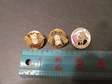 3 CEREBUS PINS, 1990s, SIM: most holy and cerebus the candidate picture