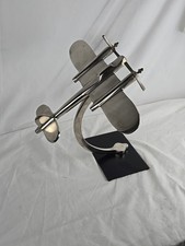 Plane Stainless Executive Airplane Desk Decor  11