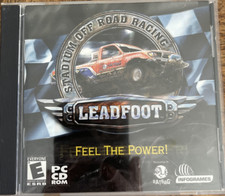 Stadium Off Road Racing Leadfoot PC CD Rom Game-Rare Vintage-SHIPS N 24 HOURS picture