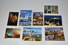 8 Postcards UNUSED Germany Hamburg Salzburg Vienna Berlin Travel Europe picture