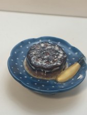 ( READ Info Sold As Is) Genuine Limoges Chocolate Cake picture