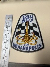 US Navy Vietnam Era U.S.S. Indianapolis Submarine Patch Asian Made picture
