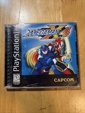 Mega Man X4 Sony PlayStation 1 PS1 Game E Capcom NTSC-U/C Complete Disc Manual picture