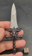 28G Rare Meteorite Aletai iron Small treasured sword shape meteorites tea set picture