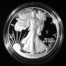 🔔 1776 - 2026 W SiIver Eagle Proof $1 250th Liberty Bell Privy First Strike picture