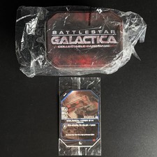 2006 WizKids Battlestar Galactica CCG SanDiego ComicCon Exclusive Tin with Card picture