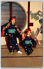 Antique Japan Postcard Tea House August Moon Okinawa Dancers 1964 picture
