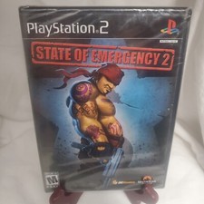 State of Emergency 2 PlayStation 2 PS2 2006 New Sealed Shelf Wear Torn Shrink picture