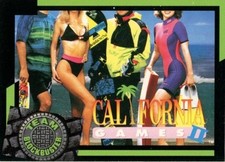 TEAM BLOCKBUSTER PROMO CARD #11 CALIFORNIA GAMES II BLOCKBUSTER VIDEO 1993 picture