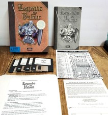 Legends of Valour (PC, 1992) Big Box CIB Complete 3.5