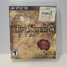 Port Royale 3 - Gold Edition (Sony PlayStation 3, 2014) SEALED picture