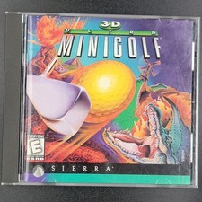 3D Ultra Mini-golf (PC Game, 1997) Sierra CD-ROM Win 95 Computer Game picture