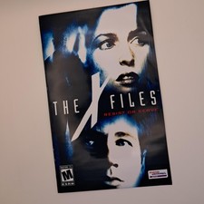 Reproduction Manual - X-Files- Resist or Serve - PS2 picture