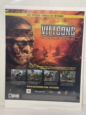 Vietcong: Purple Haze - Vintage FPS Gaming Print Ad / Poster / Wall Art - CLEAN picture