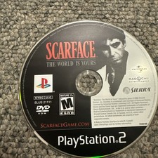Scarface the World is Yours (Sony PlayStation 2 PS2, 2006) Disc Only Tested  picture