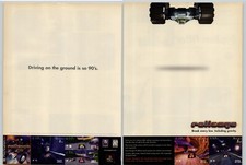 Rollcage Playstation PS1 Racing Video Game Art 1999 Vintage Print Ad Poster  picture