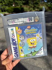 Sealed VGA 90+ not WATA Graded SpongeBob: Legend of the Lost Spatula GBC picture