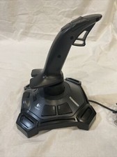 Logitech Attack 3 Gaming Joystick PC/Mac USB ATK3 Flight Stick Tested Works Well picture