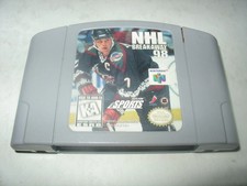 NHL Breakaway 98 (Nintendo 64, 1998) N64 Authentic Tested Working picture