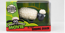 Shaun the Sheep Movie - Bobbing Shaun - Flocked Figure, Boxed Rare Collectible picture