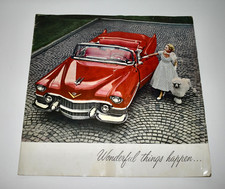 Original Vintage 1954 Cadillac Sales Brochure Large 12