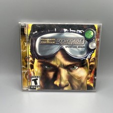 Command and Conquer: Renegade (PC, Both Discs) Jewel Case Complete W/ Manual picture