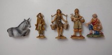Vintage 1983 Fontanini Nativity Figures Lot picture