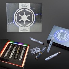 D23 Legacy Lightsaber Hilt Set Star Wars LE 1500 Arresting the Chancellor Sealed picture