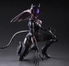 Play Arts 27cm Action Figures Catwoman Iron Man Batman Venom Flash Model picture