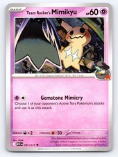 Team Rocket's Mimikyu 097/217 Uncommon Ascended Heroes Pokemon Near Mint picture