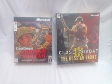 NEW SEALED Close Combat A Bridge Too Far + CC 3 Russian Front PC Big Box Games picture
