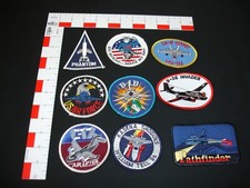 Air Force Aircraft fighter, bomber, transport Patches 9 patches in set  picture