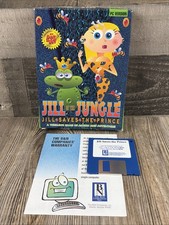 1994 Jill of The Jungle Jill Saves The Prince PC Video Game picture