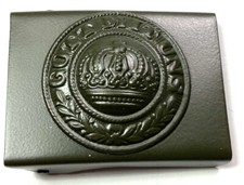 WWI GERMAN PRUSSIAN EM NCO M1915 COMBAT FIELD BELT BUCKLE picture