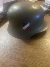 Spanish WWII M-42 Metal Helmet picture