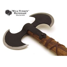 Medieval Warrior Large Decorative Double Headed War Axe picture