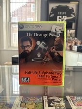 The Orange Box Microsoft Xbox 360 CIB Complete in Box Manual Portal Half-Life 2 picture