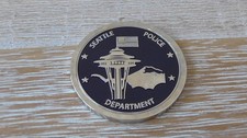 Seattle Police Department Honor Guard Challenge Coin #G69 picture